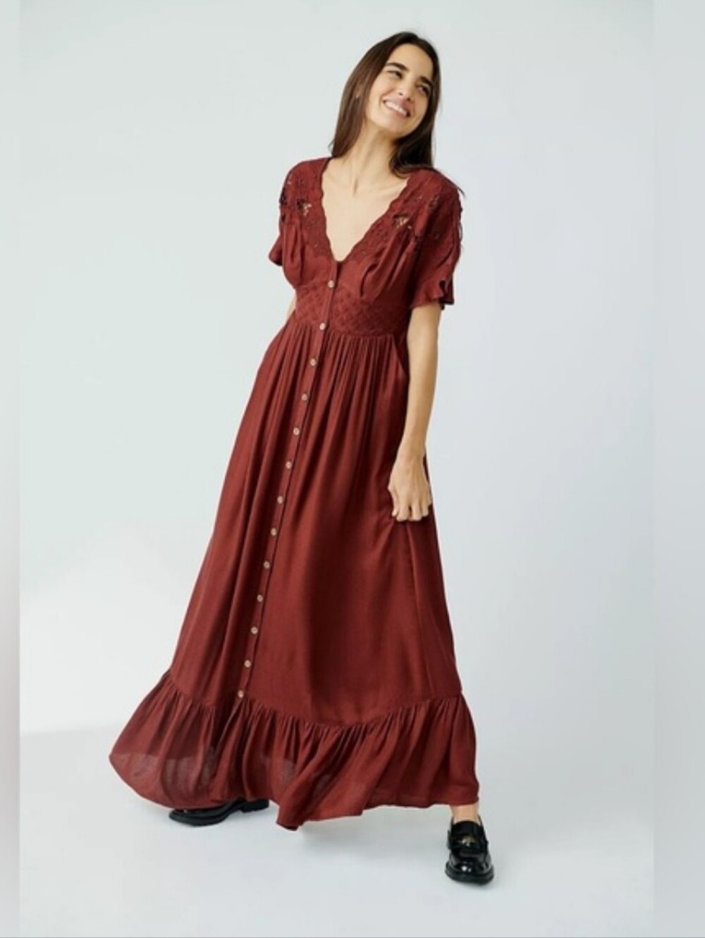 Free People Colette Maxi Dress